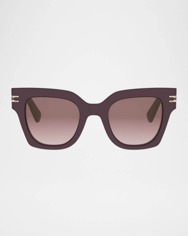 B. Zero1 Acetate Square Sunglasses